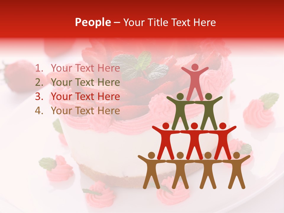 Natural Pastry Cream PowerPoint Template