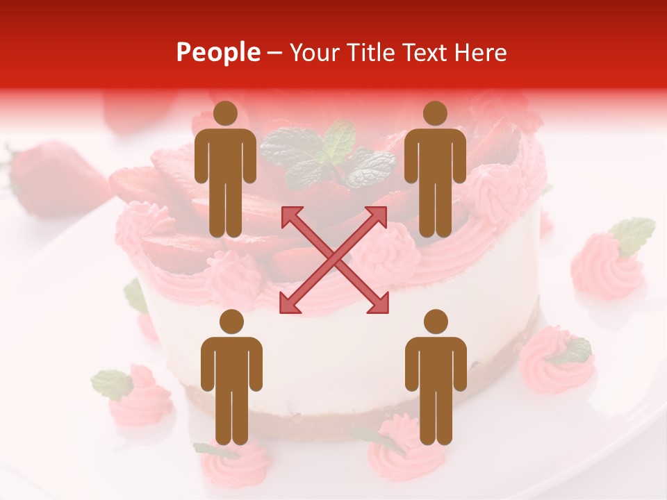 Natural Pastry Cream PowerPoint Template