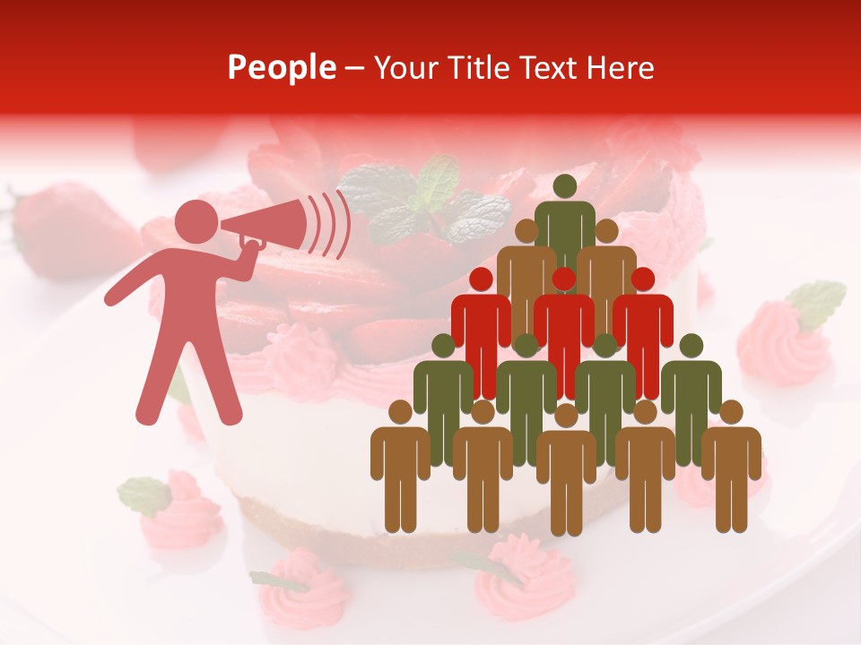 Natural Pastry Cream PowerPoint Template