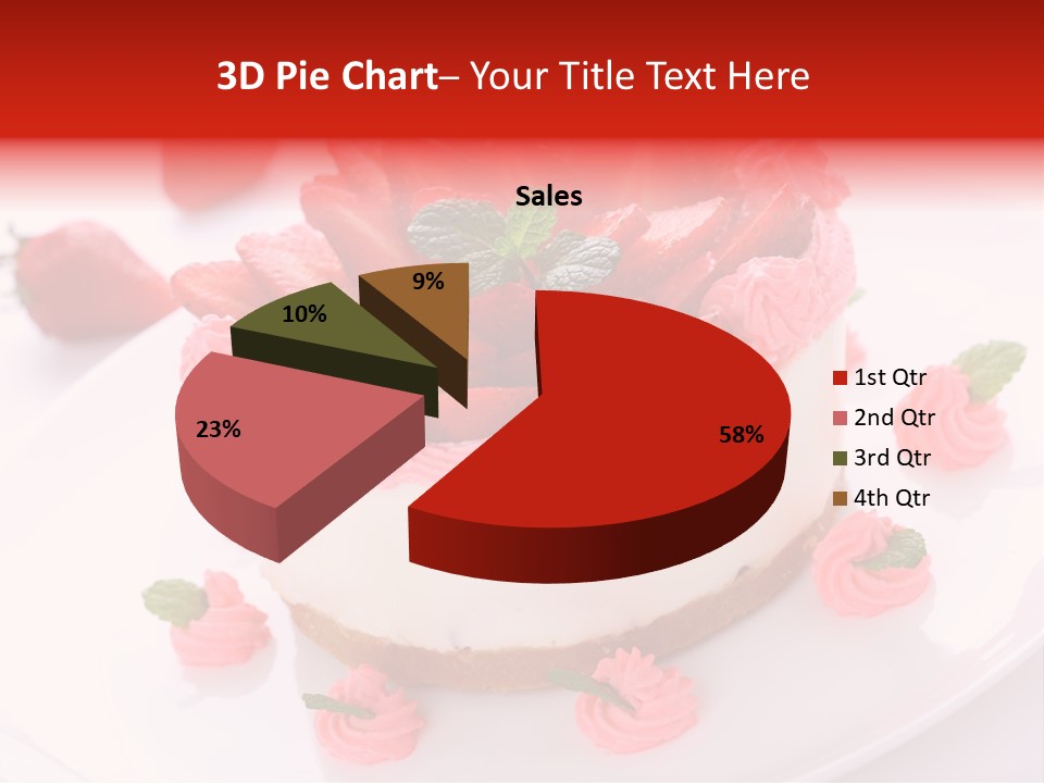 Natural Pastry Cream PowerPoint Template