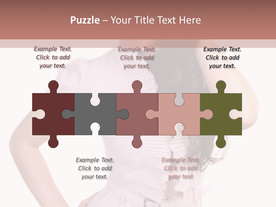 Model Pretty Joy PowerPoint Template