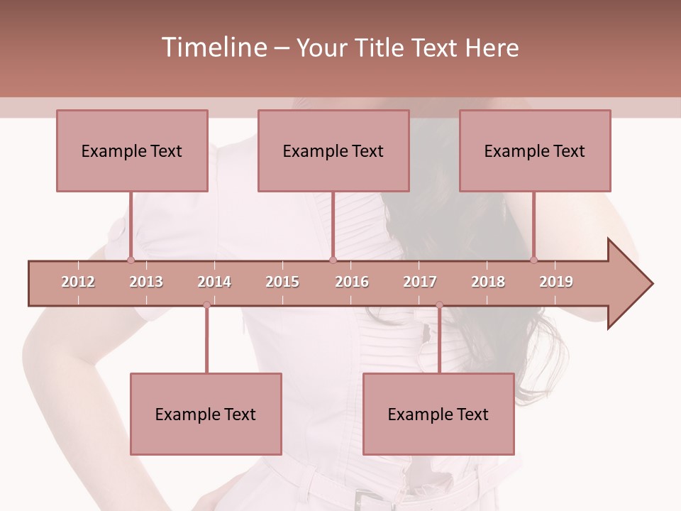 Model Pretty Joy PowerPoint Template