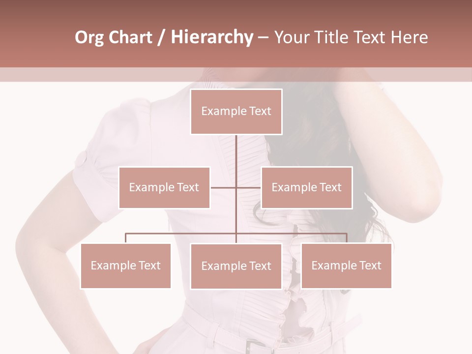 Model Pretty Joy PowerPoint Template