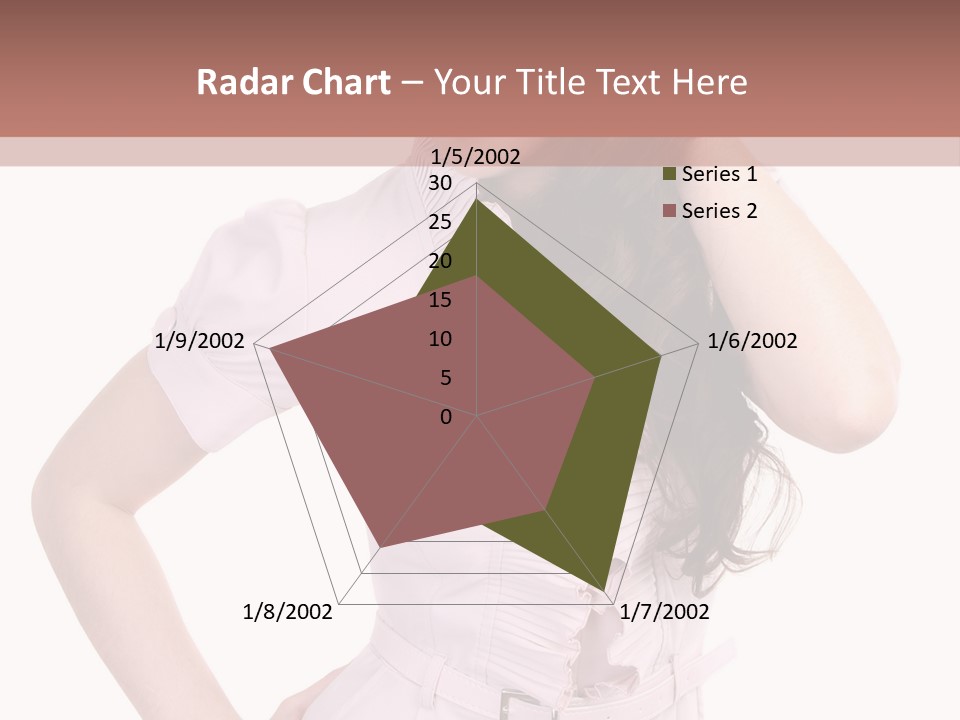 Model Pretty Joy PowerPoint Template