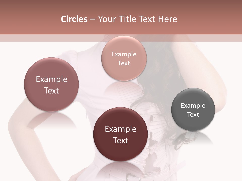 Model Pretty Joy PowerPoint Template