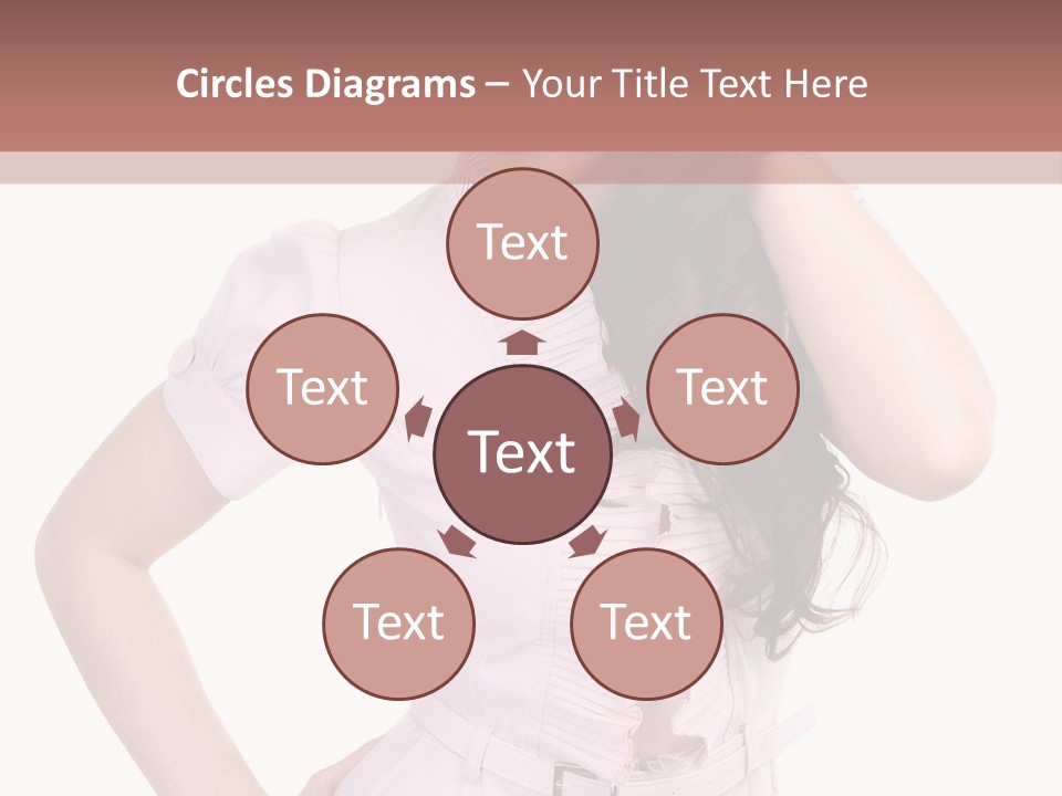 Model Pretty Joy PowerPoint Template