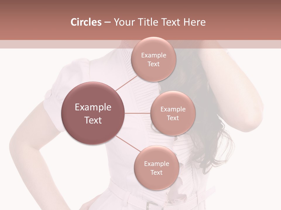 Model Pretty Joy PowerPoint Template