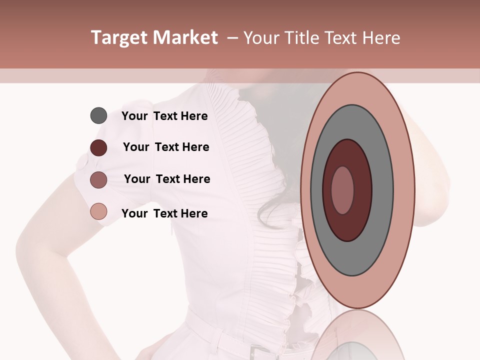 Model Pretty Joy PowerPoint Template