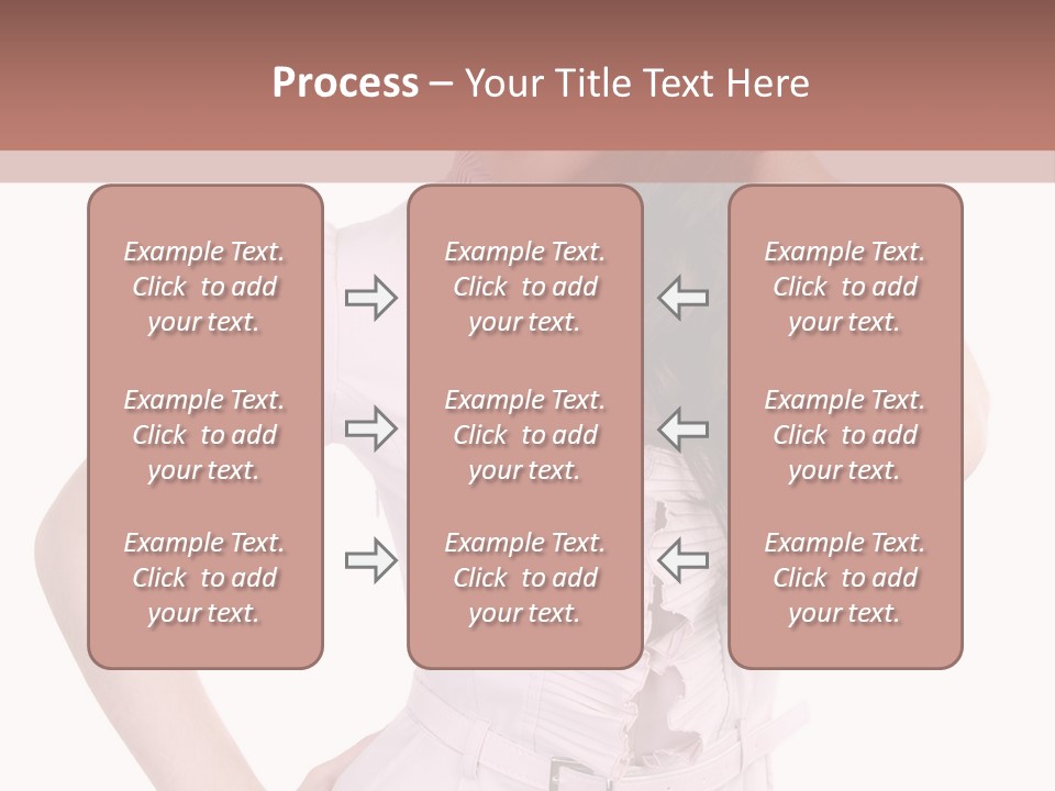 Model Pretty Joy PowerPoint Template