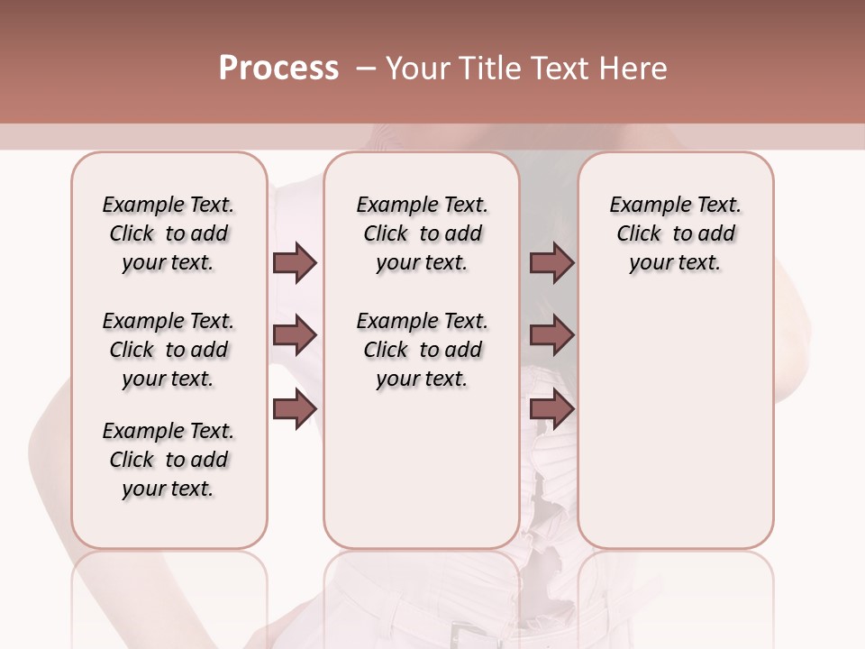 Model Pretty Joy PowerPoint Template