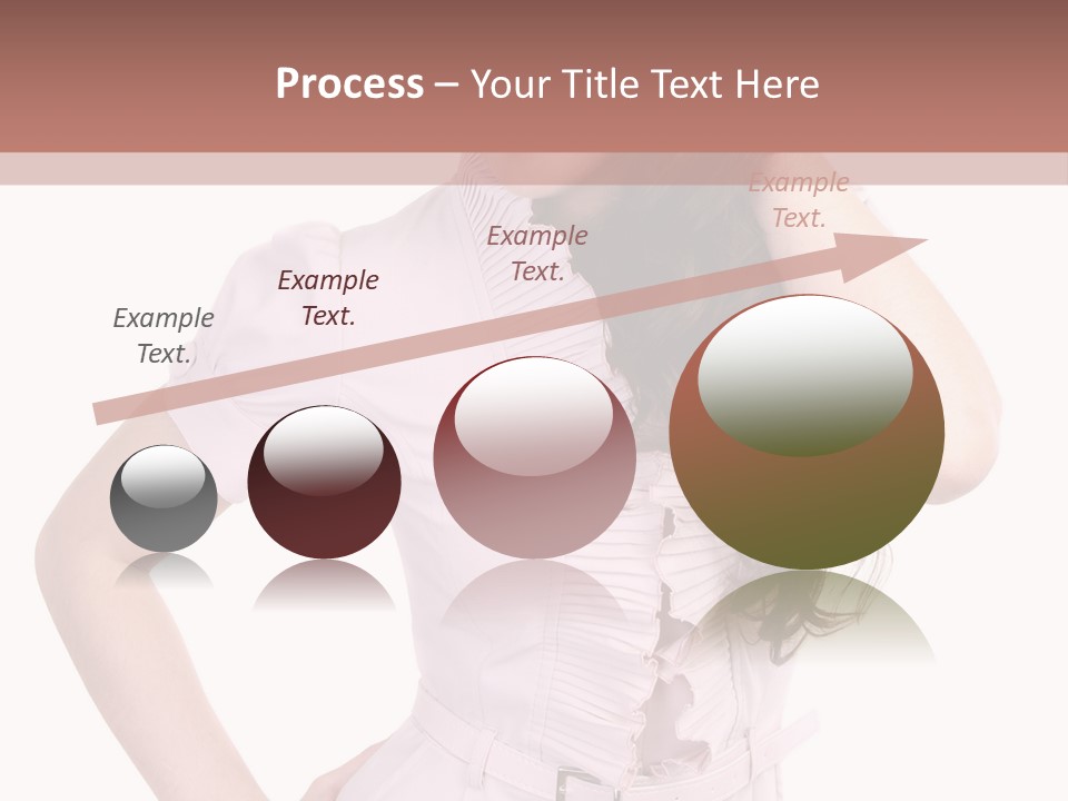 Model Pretty Joy PowerPoint Template