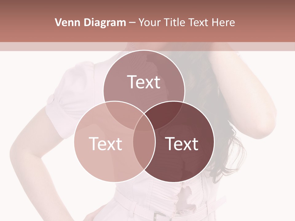 Model Pretty Joy PowerPoint Template