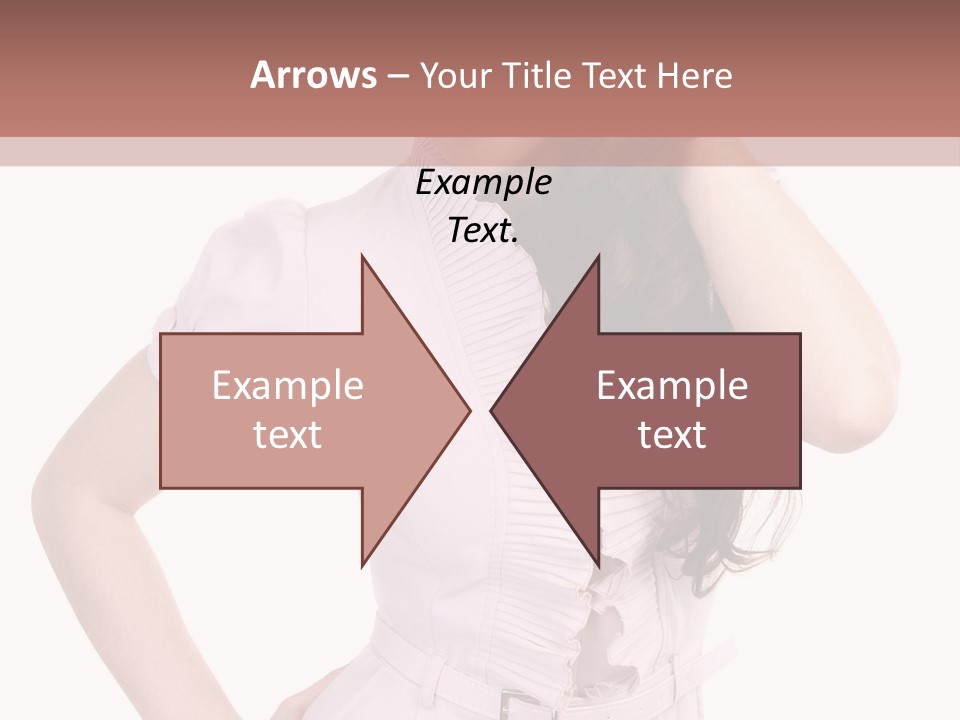 Model Pretty Joy PowerPoint Template