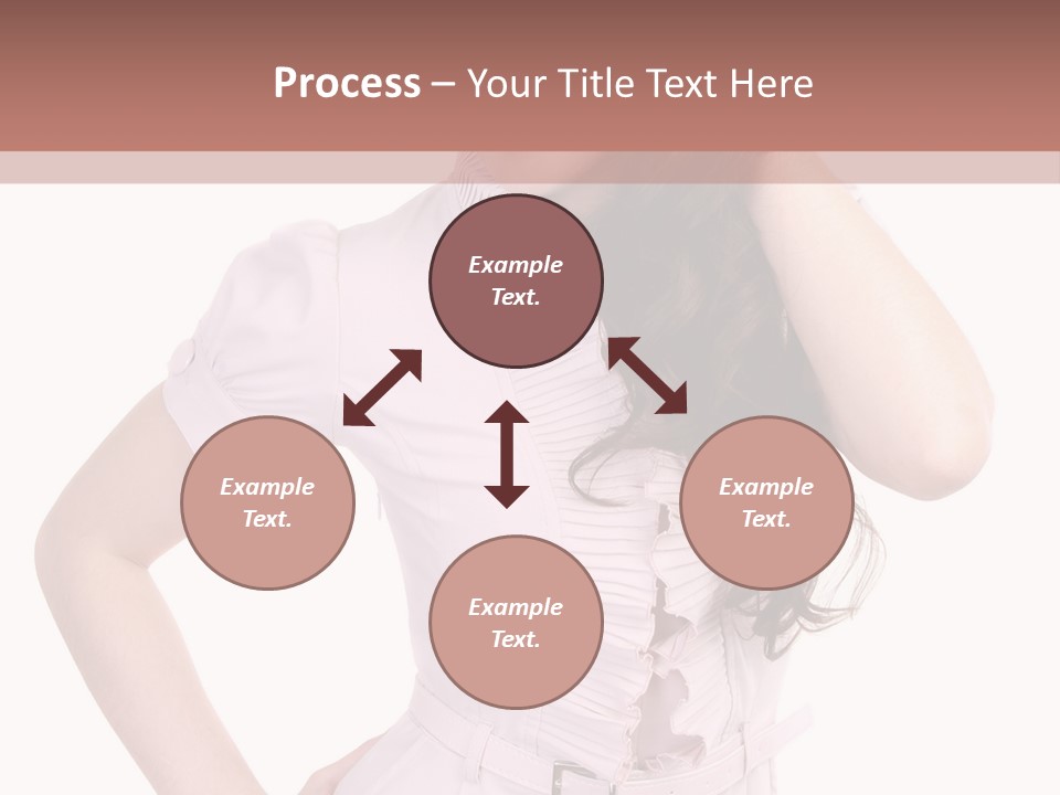 Model Pretty Joy PowerPoint Template