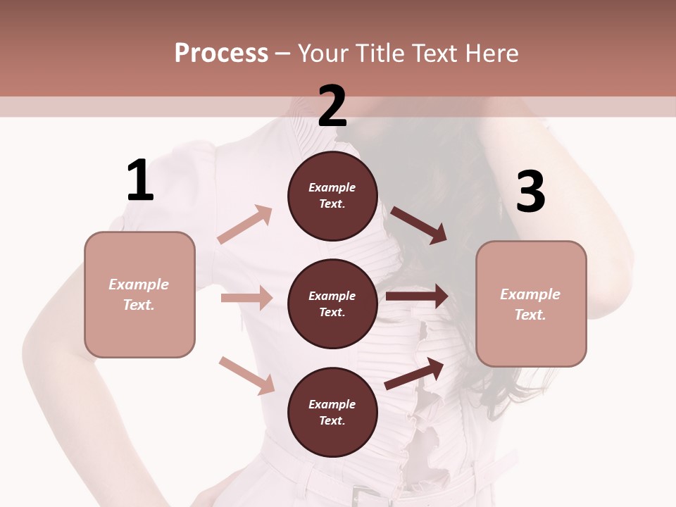 Model Pretty Joy PowerPoint Template