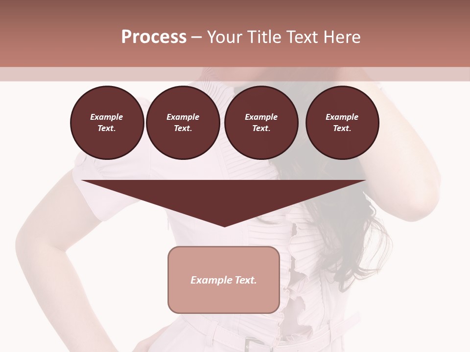 Model Pretty Joy PowerPoint Template