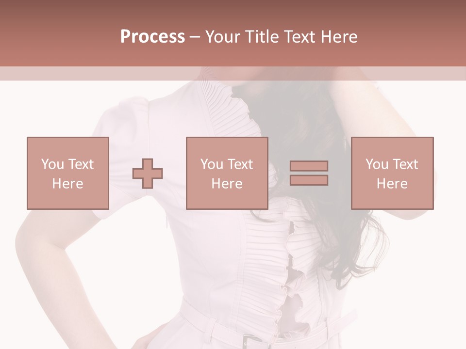 Model Pretty Joy PowerPoint Template