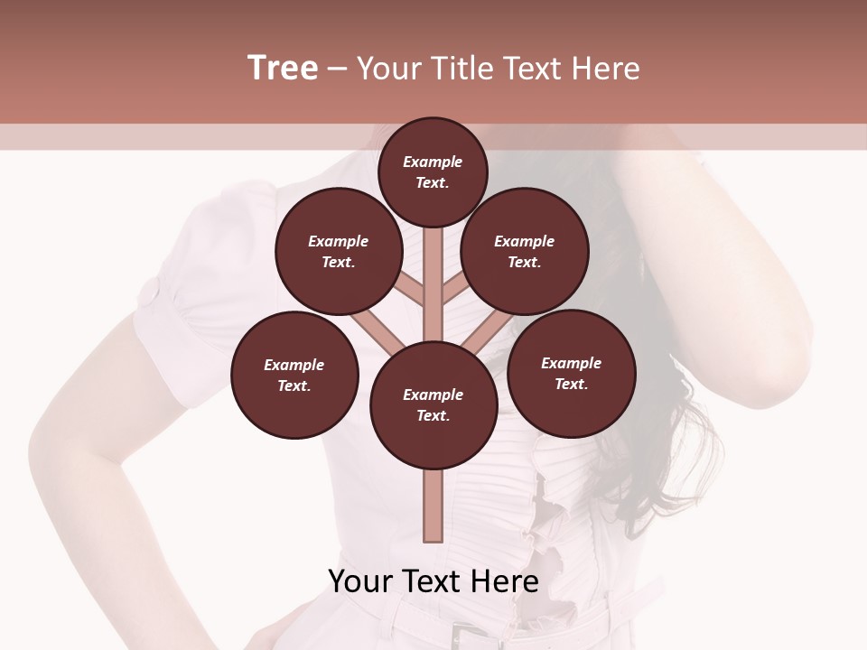 Model Pretty Joy PowerPoint Template