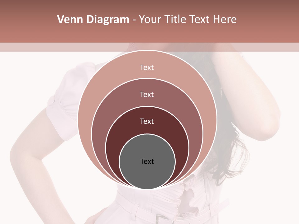 Model Pretty Joy PowerPoint Template