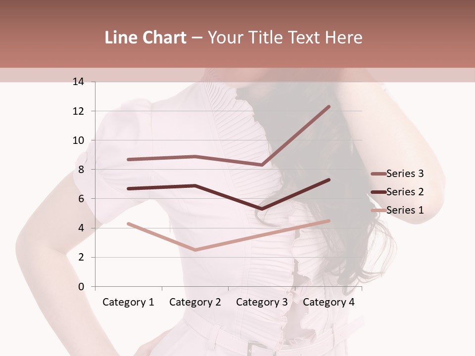 Model Pretty Joy PowerPoint Template