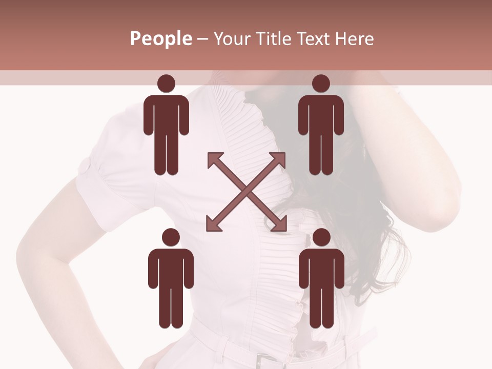 Model Pretty Joy PowerPoint Template