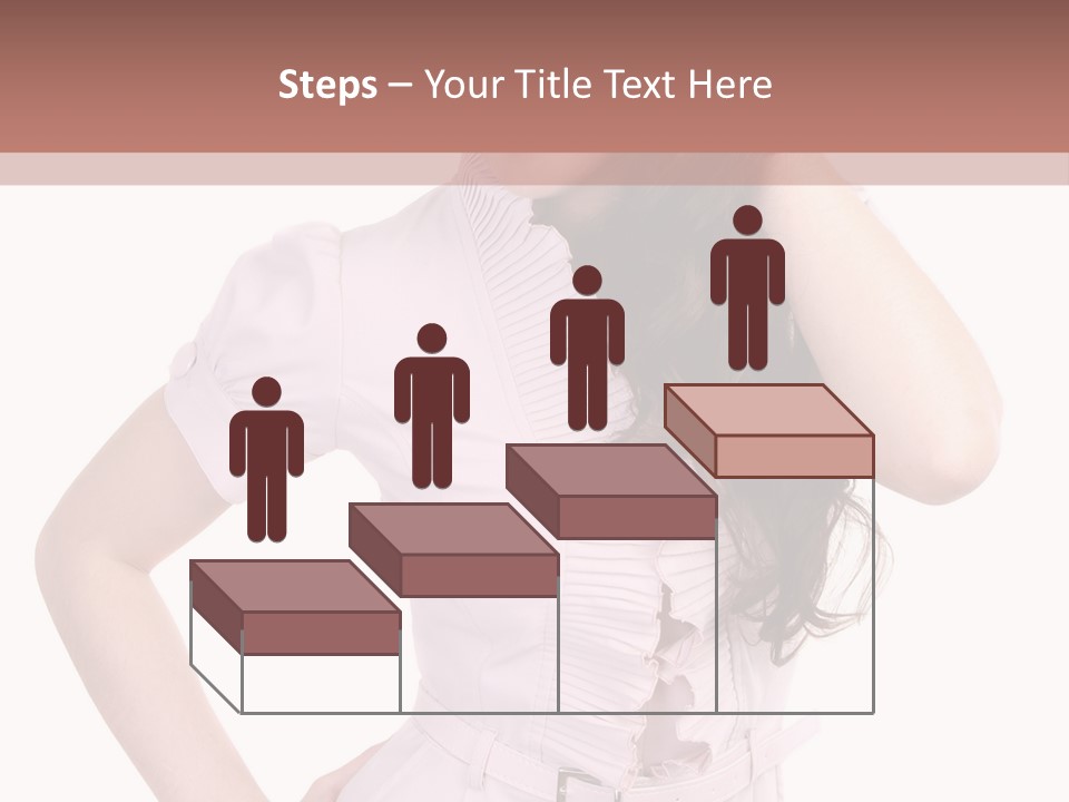 Model Pretty Joy PowerPoint Template