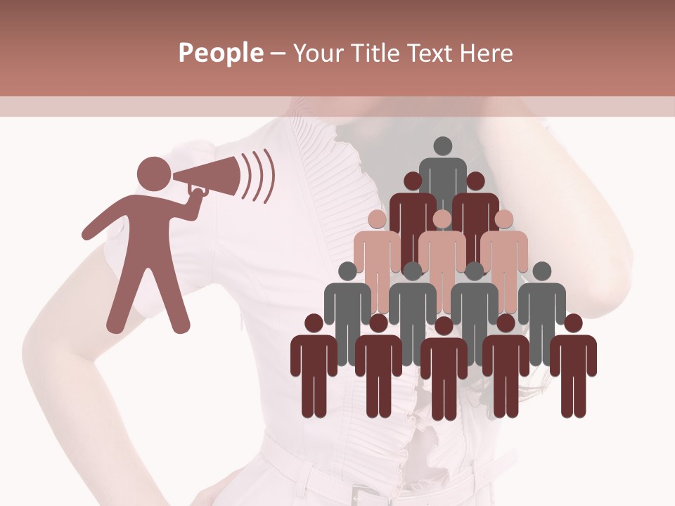 Model Pretty Joy PowerPoint Template