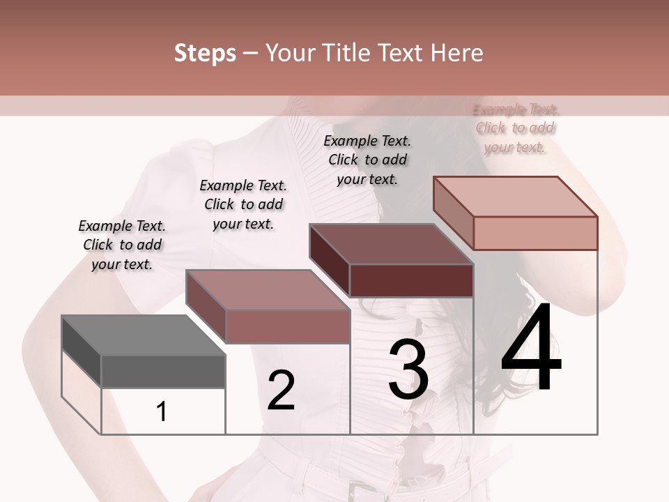 Model Pretty Joy PowerPoint Template