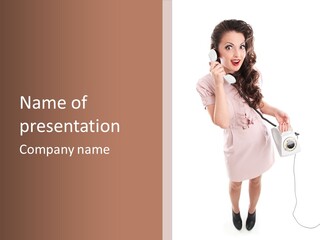 Cute Sexual Attractive PowerPoint Template