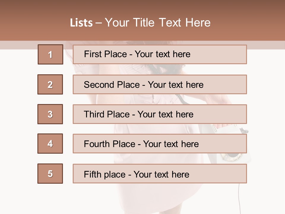 Cute Sexual Attractive PowerPoint Template