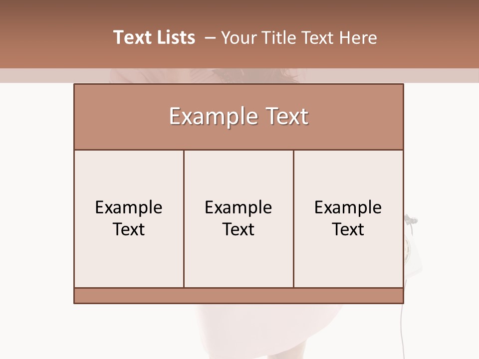 Cute Sexual Attractive PowerPoint Template