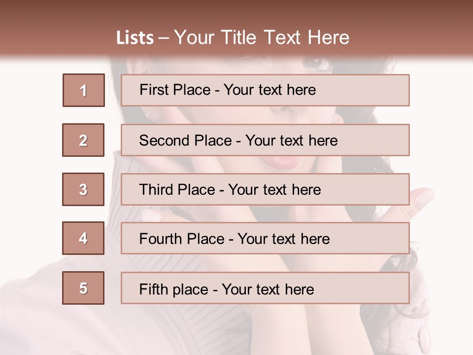 Person Style Background PowerPoint Template