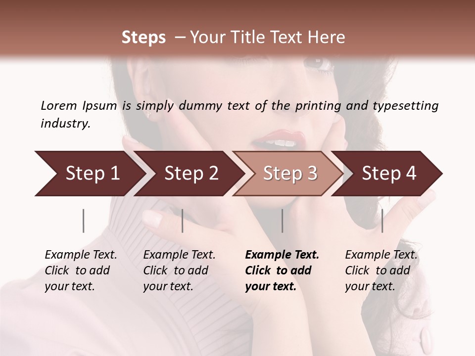 Person Style Background PowerPoint Template