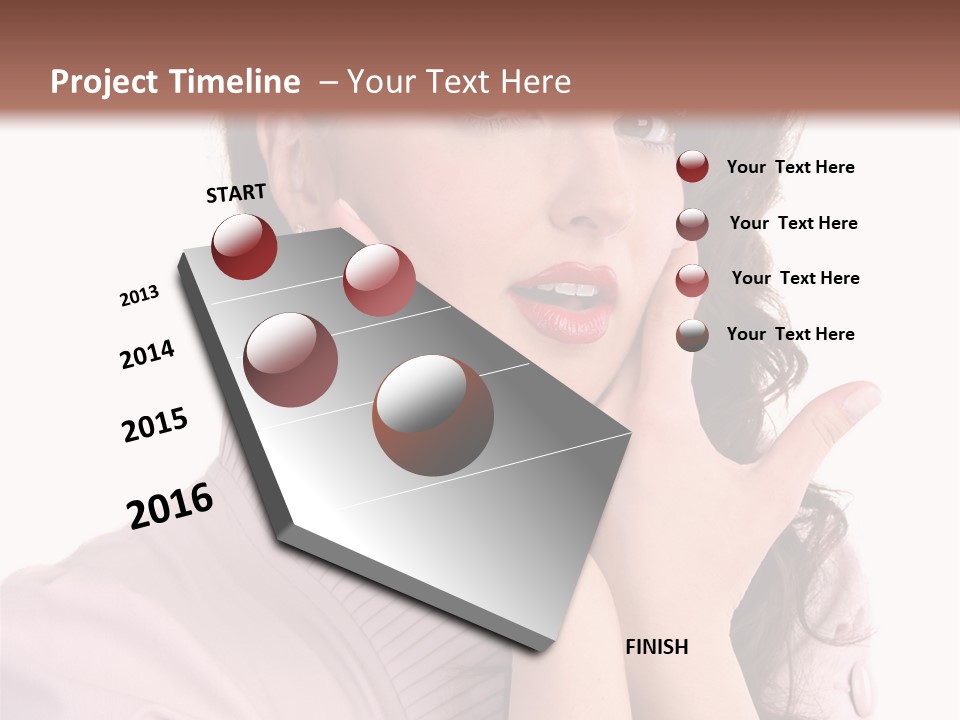 Person Style Background PowerPoint Template