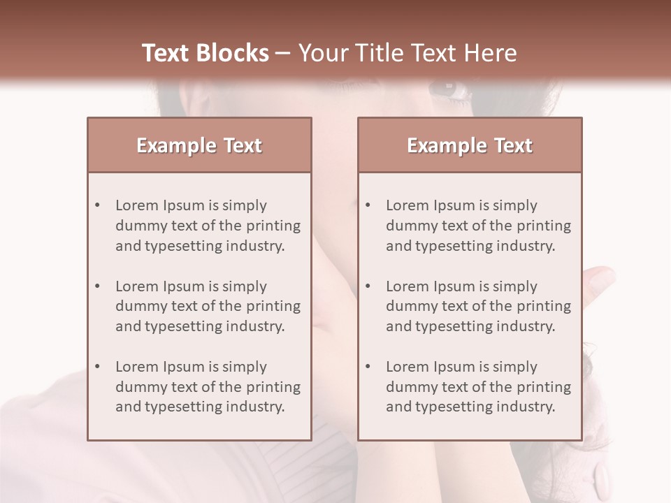 Person Style Background PowerPoint Template