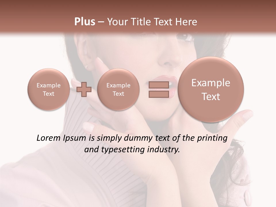 Person Style Background PowerPoint Template