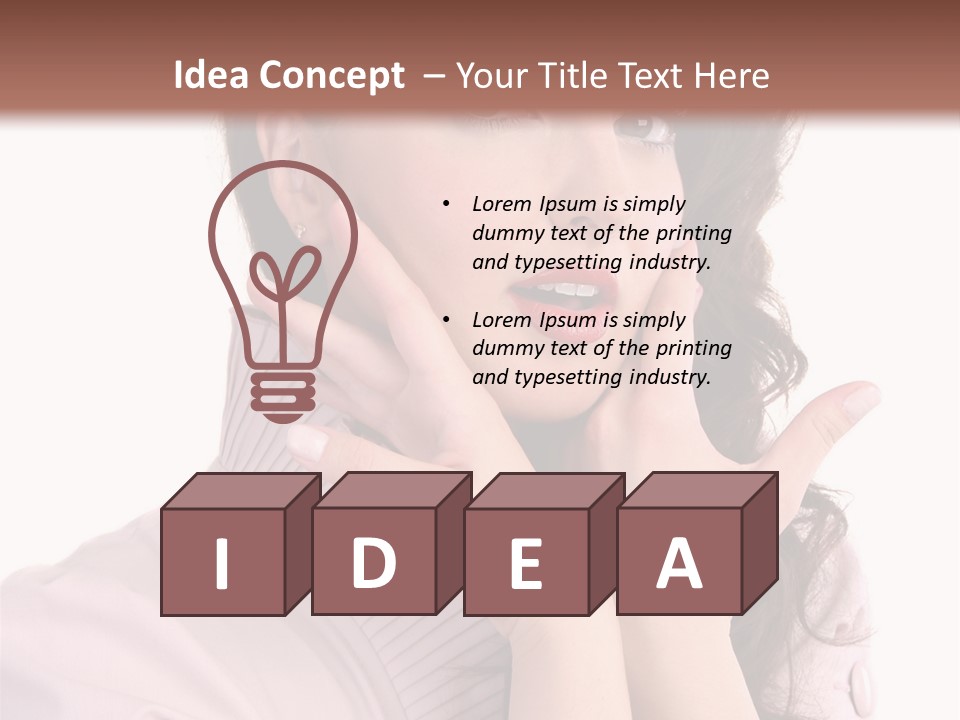 Person Style Background PowerPoint Template