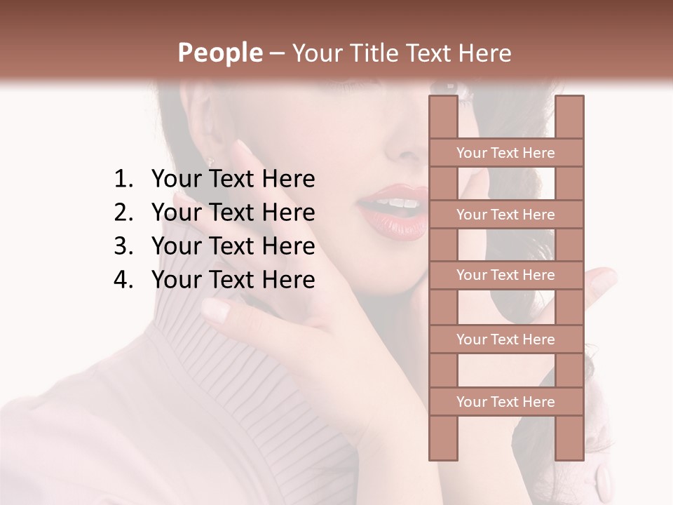 Person Style Background PowerPoint Template