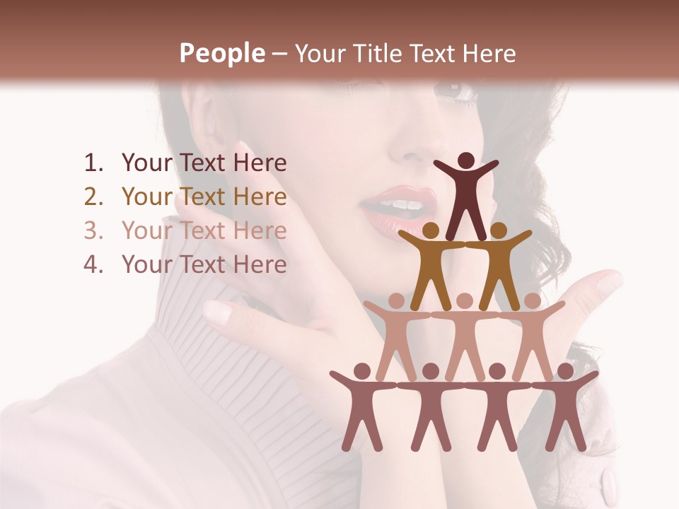 Person Style Background PowerPoint Template