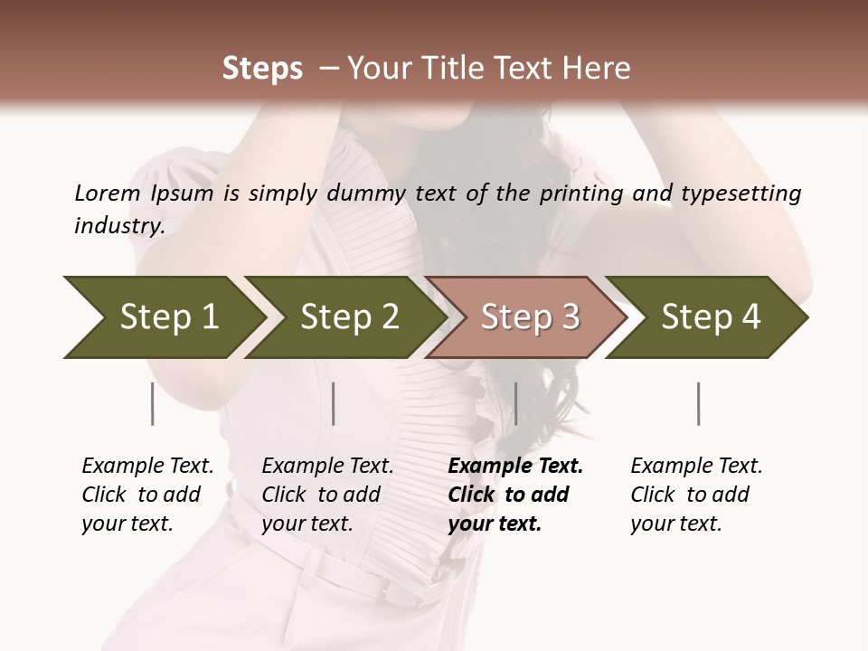 Makeup Eye Travel PowerPoint Template