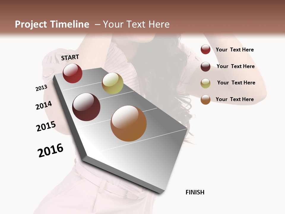 Makeup Eye Travel PowerPoint Template