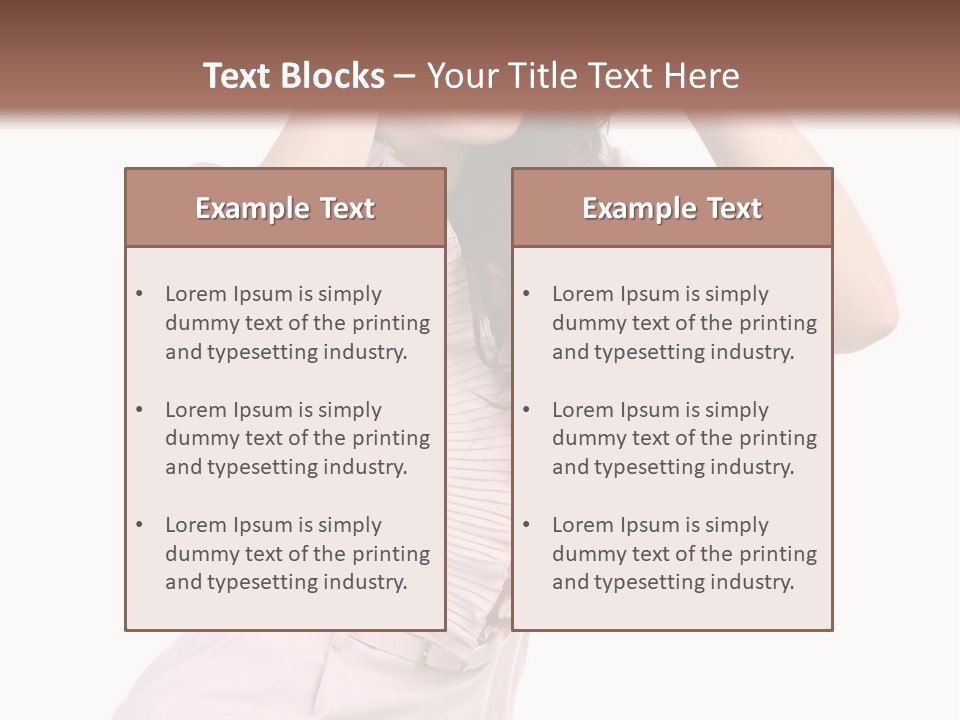 Makeup Eye Travel PowerPoint Template