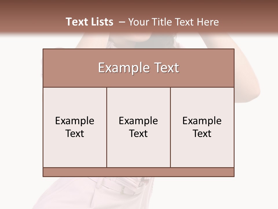 Makeup Eye Travel PowerPoint Template