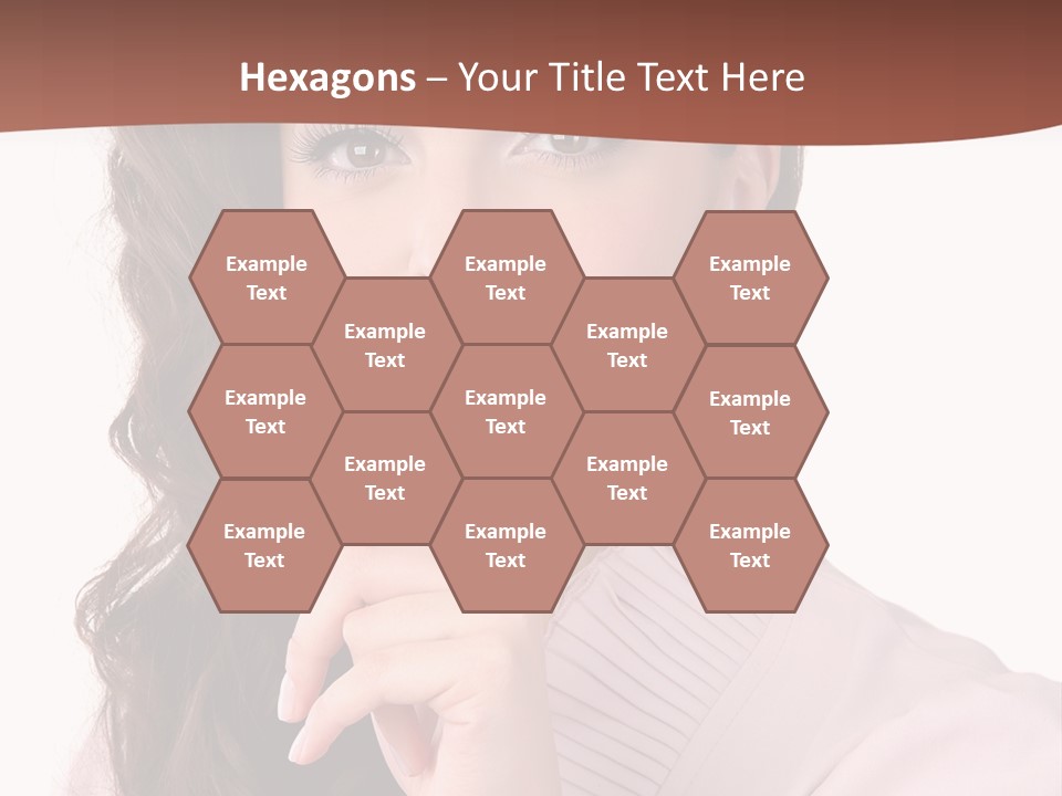 Smile Female Cute PowerPoint Template