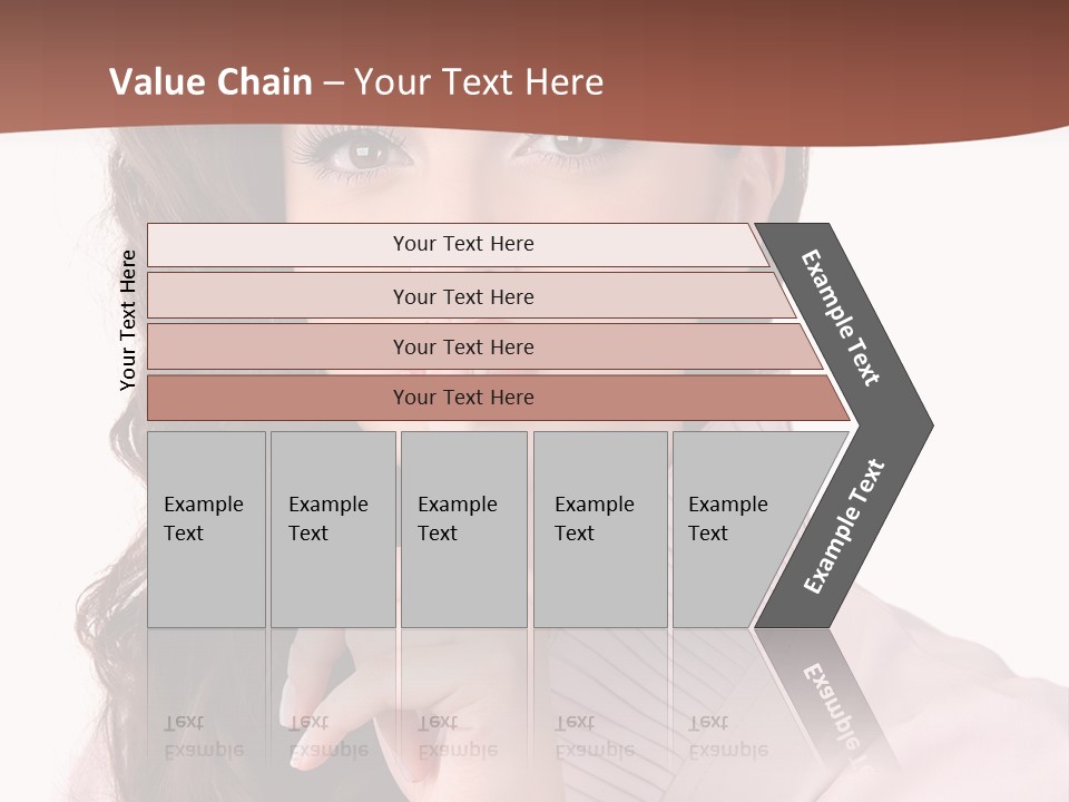 Smile Female Cute PowerPoint Template