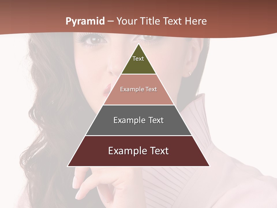 Smile Female Cute PowerPoint Template