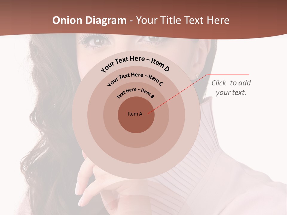 Smile Female Cute PowerPoint Template