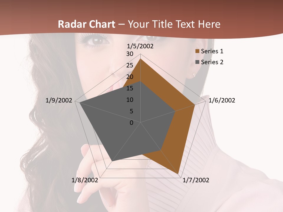Smile Female Cute PowerPoint Template
