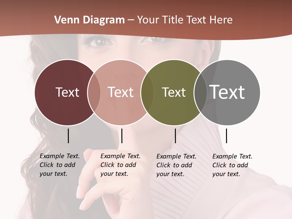 Smile Female Cute PowerPoint Template