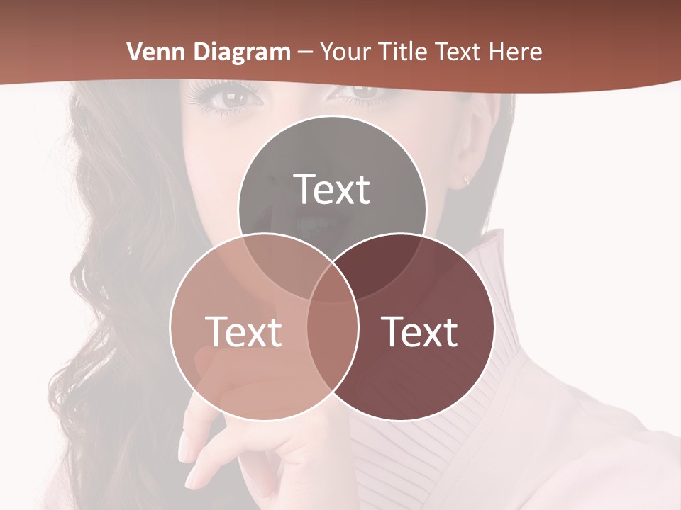 Smile Female Cute PowerPoint Template